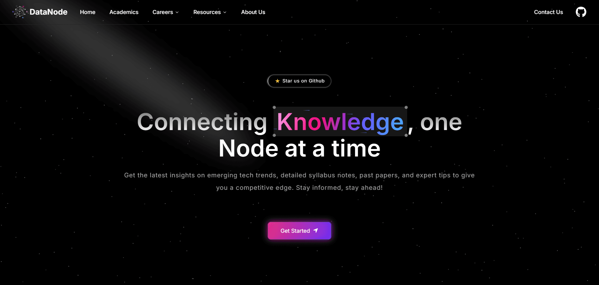Datanode - Ultimate Study Resource for Computer Application Students