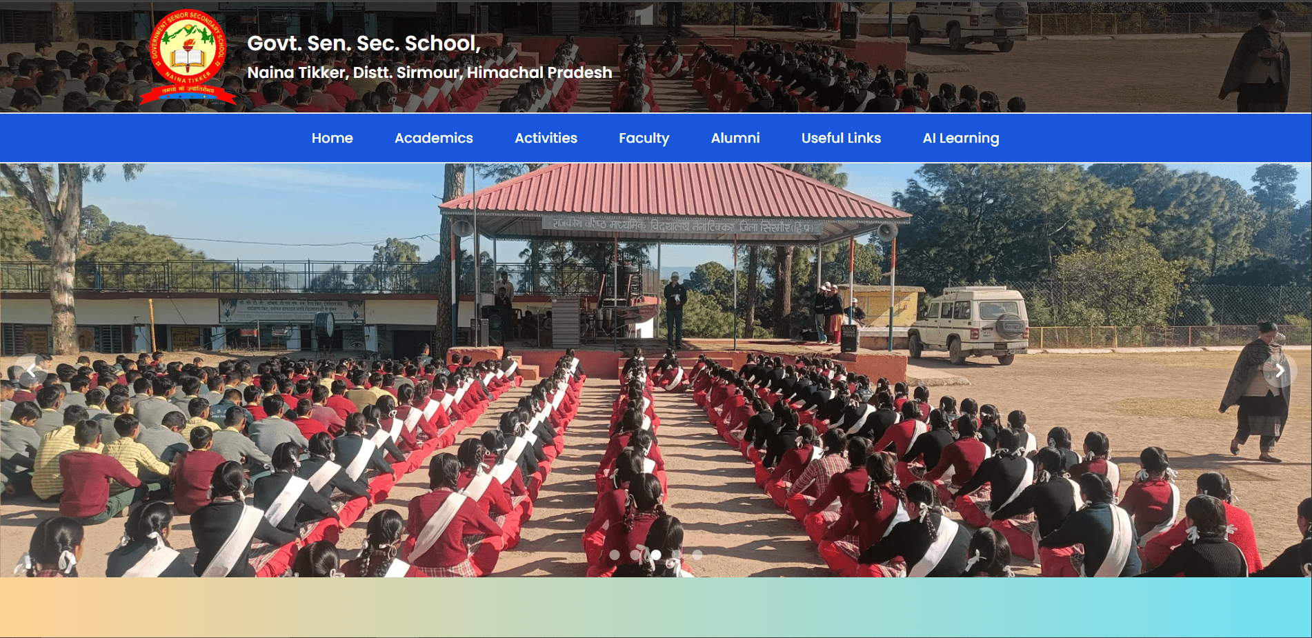 Govt. Sr. Sec. School, Naina Tikker, Himachal Pradesh